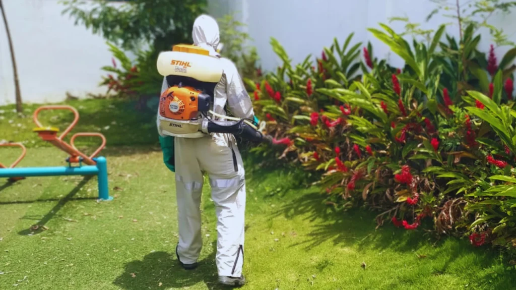 Control de plagas en jardin